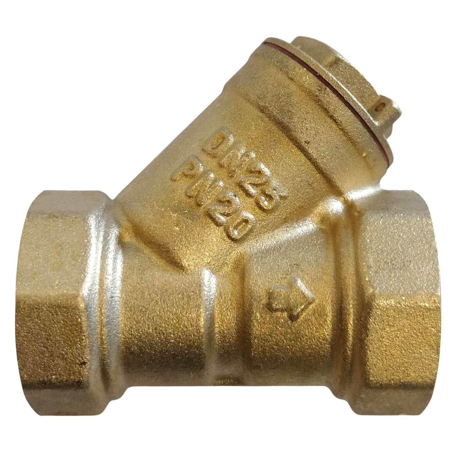 Filtru "Y", alamă, 3/4"
